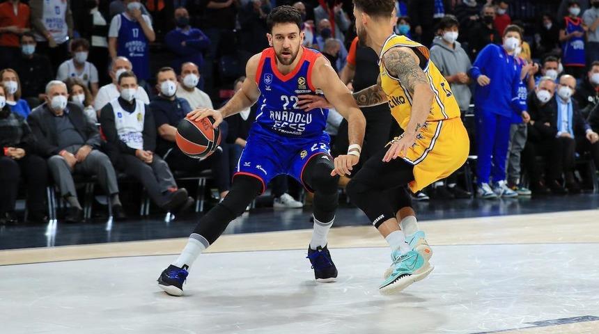 Anadolu Efes 109-77 Maccabi Tel Aviv maç sonucu ve özeti! Anadolu Efes Euroleague puan durumu