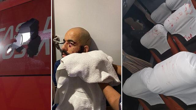 Son Dakika: Brezilya'da Bahia takım otobüsüne bombalı saldırı! Hugo Rodallega da otobüsteydi