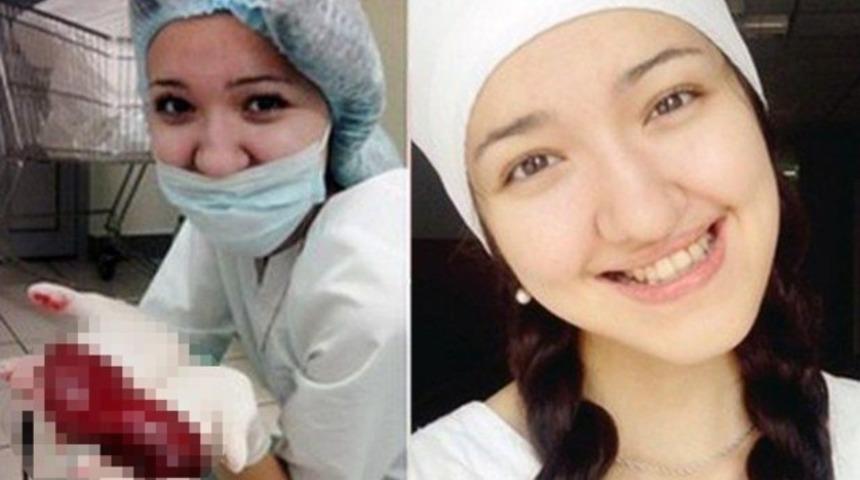 Rus hemşire bu fotoğraftan sonra meslekten uzaklaştırıldı