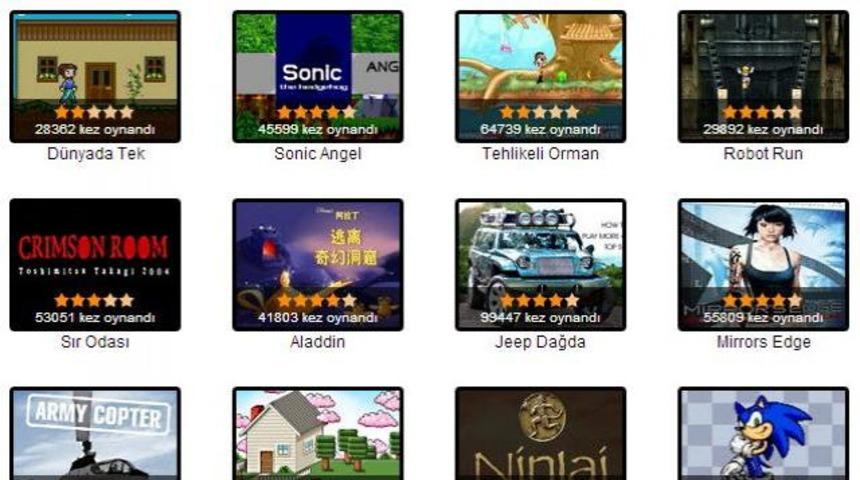 Macera Oyunları ile Oyun oyna 