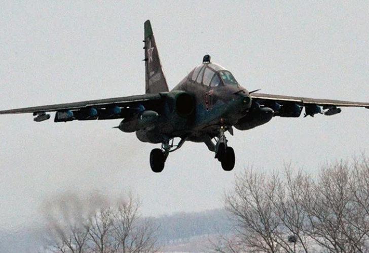Son dakika: Ukrayna'da Rus savaş uçağı düşürüldü!