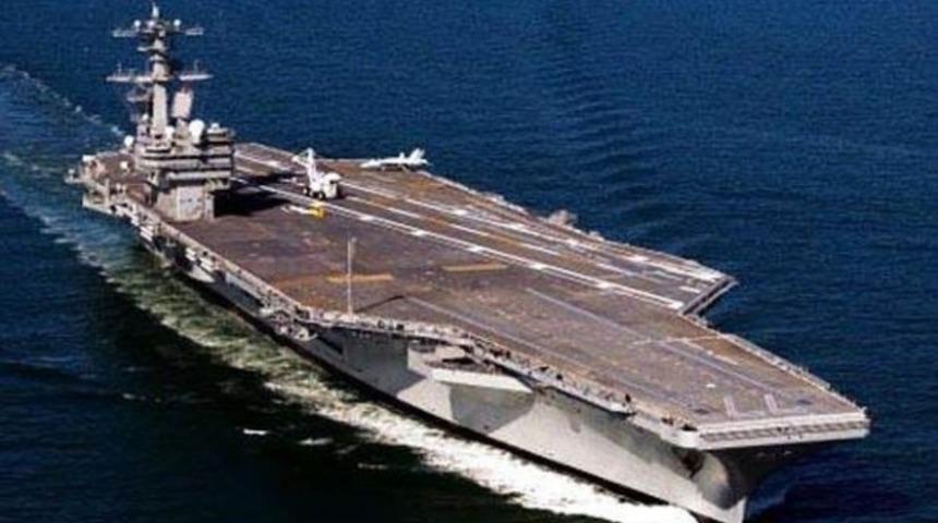 ABD u&ccedil;ak gemisi Ege'de