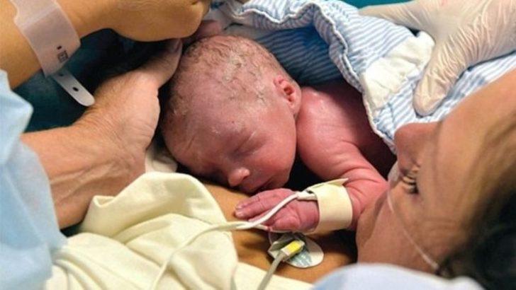 İsveç'te rahim nakli yapılan kadın doğurdu