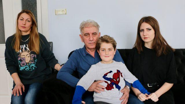 Eskişehir'de yaşayan Ukraynalı aile yakınları için üzüntü duyuyor