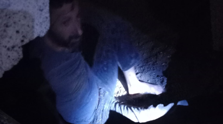 43 yıl hapis cezası vardı! Sığınakta b&ouml;yle yakalandı