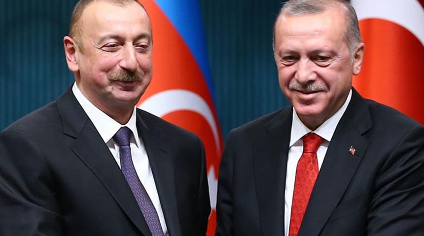 Cumhurbaşkanı Erdoğan, Aliyev ile telefonda g&ouml;r&uuml;şt&uuml;