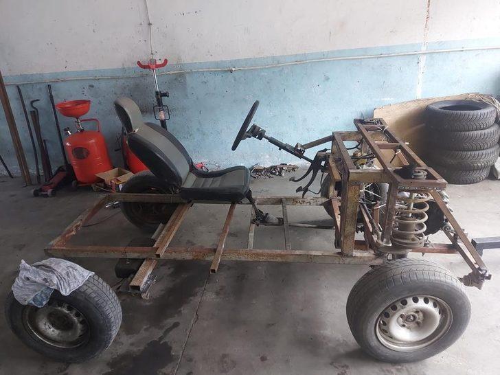 Hurdadan 10 bin liraya araç yaptı! 80 kilometrede 3 litre yakıt harcıyor G1