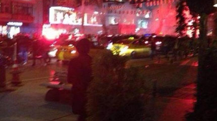 Galatasaray taraftarı Bağdat Caddesi'nde