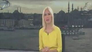 Kanal 7 spikeri Hülya Seloni gözyaşlarını tutamadı