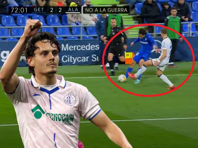 Ne yaptın Enes Ünal! Bu gol sosyal medyada bomba etkisi yarattı...