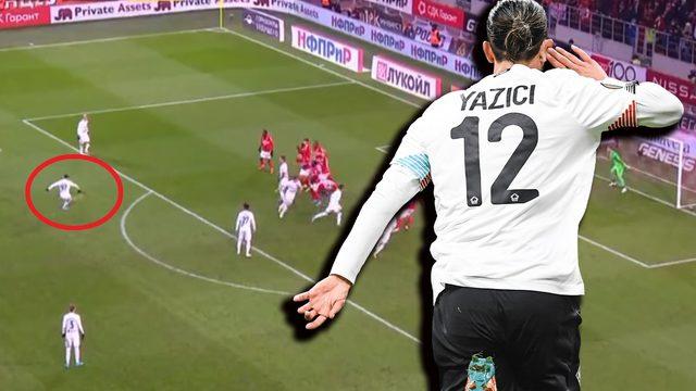Yusuf Yazıcı'nın attığı frikik golü sosyal medyayı salladı!