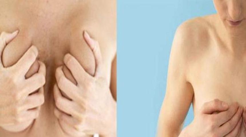 Kadın değil göğüs yaşlanıyor