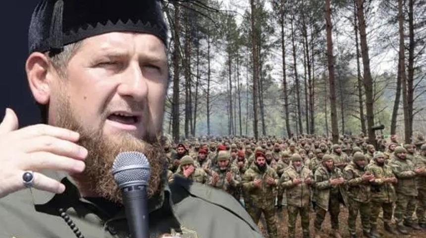 Son dakika: Binlerce kişiyi toplayıp gösteri yapmıştı... Ukrayna'da Kadirov ile dalga geçtiler! 
