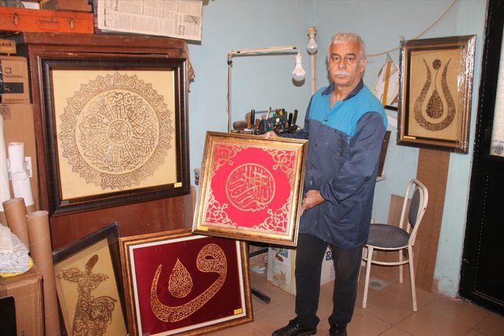 Emekliliğinde tanıştığı naht sanatında usta oldu G1