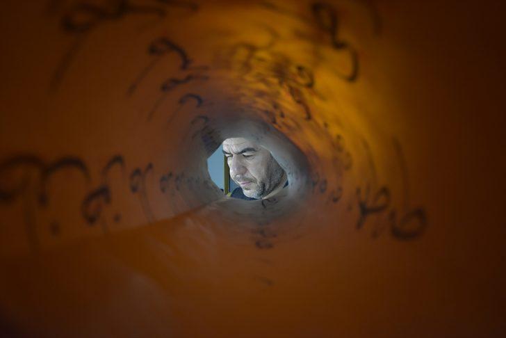 Iraklı hattat 40 yıldır eserlerini aşkla nakşediyor G1