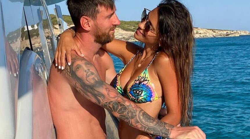 Bikinili fotoğrafını paylaştı... Ne yaptın Messi!