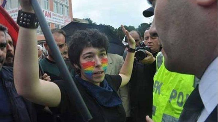 1 Mayıs gösterisinde 'lezbiyen' krizi