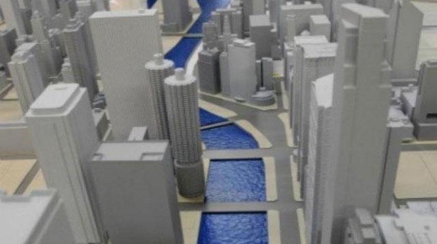 3D yazıcıyla Şikago haritası yaptılar