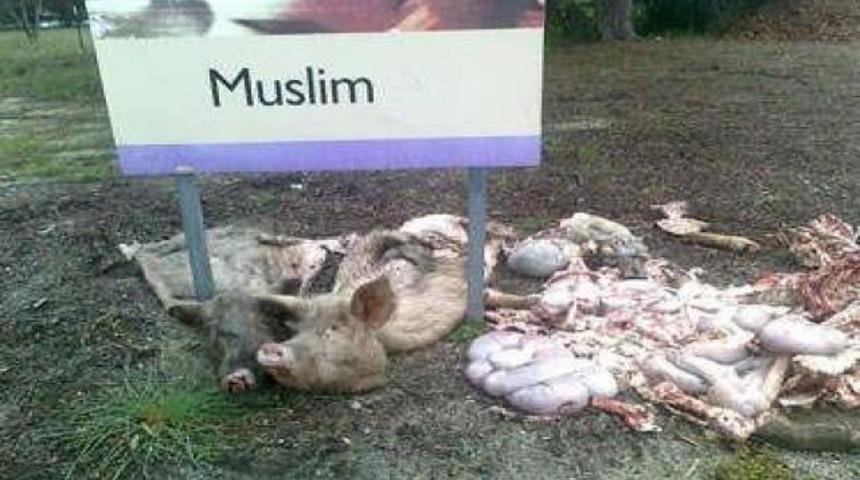 M&uuml;sl&uuml;manlara b&uuml;y&uuml;k hakaret