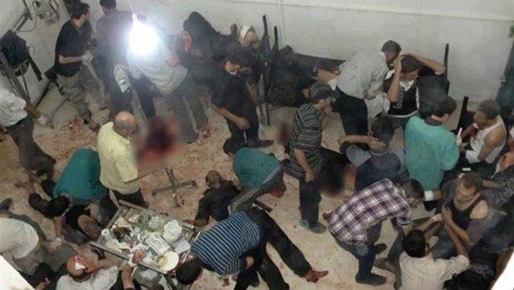 Suriye'de pazar yerine bombardıman: 25 ölü