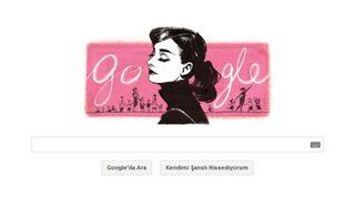 Audrey Hepburn doodle oldu-  Audrey Hepburn kimdir? Audrey Hepburn filmleri (Audrey Hepburn )