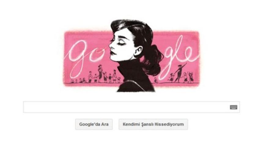Audrey Hepburn doodle oldu-  Audrey Hepburn kimdir? Audrey Hepburn filmleri (Audrey Hepburn )