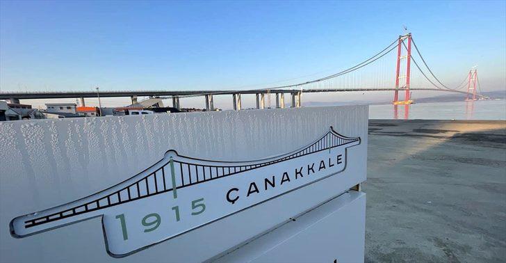 1915 Çanakkale Köprüsü'nün açılışına günler kaldı! İşte köprünün son hali... G1