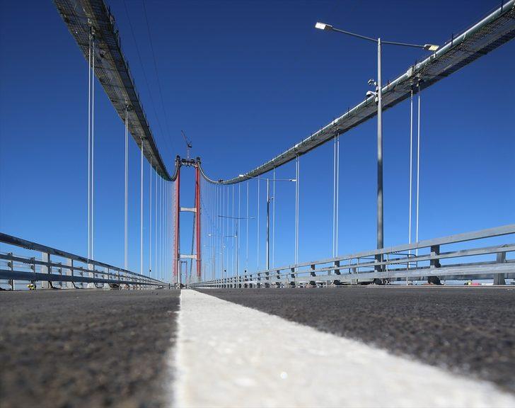 1915 Çanakkale Köprüsü'nün açılışına günler kaldı! İşte köprünün son hali... G3