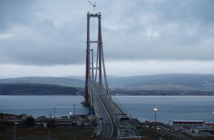 1915 Çanakkale Köprüsü'nün açılışına günler kaldı! İşte köprünün son hali... G4