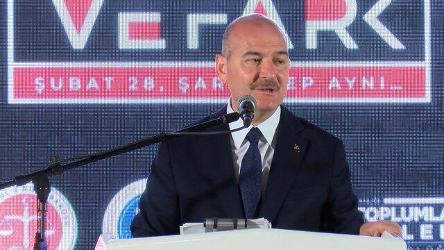 Bakan Soylu'dan 6 siyasi parti liderinin toplantısına çok sert eleştiri! 28 Şubat ittifakının toplanmasının bize zararı yoktur