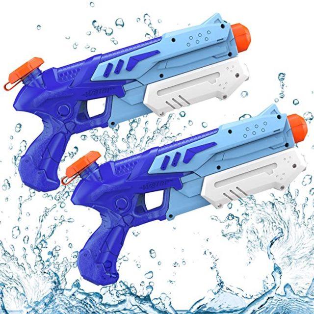 Çocuğunuzla eğlencenin tadını sonuna kadar çıkarabileceğiniz en iyi su tabancaları