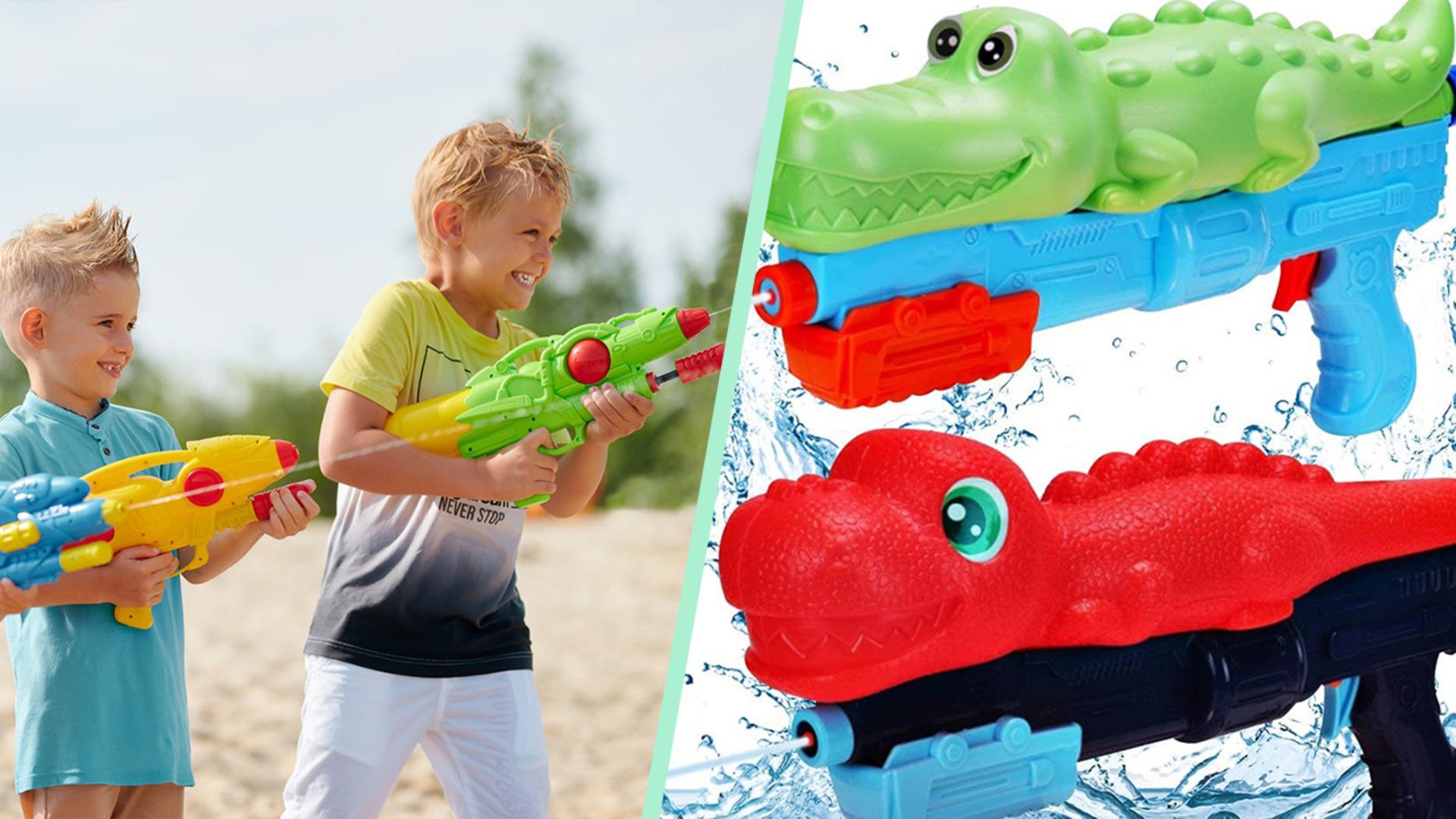 Çocuğunuzla eğlencenin tadını sonuna kadar çıkarabileceğiniz en iyi su tabancaları