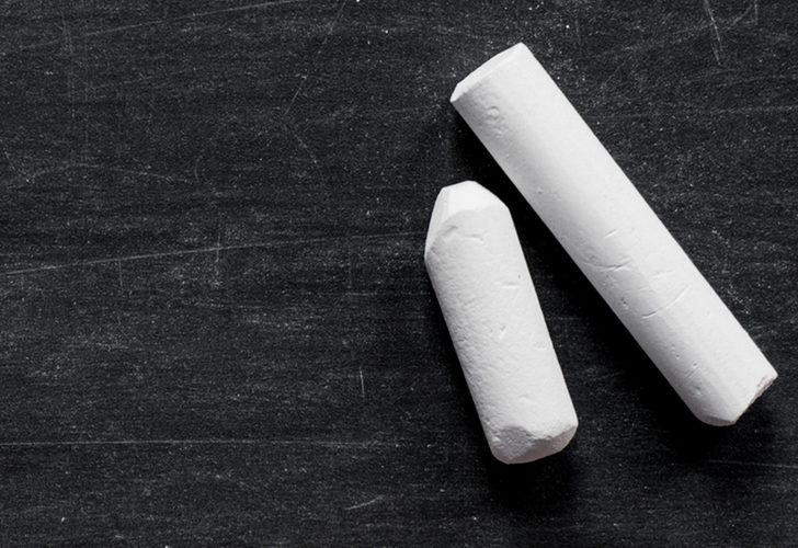 Tebeşirin temizlikte kullanımı