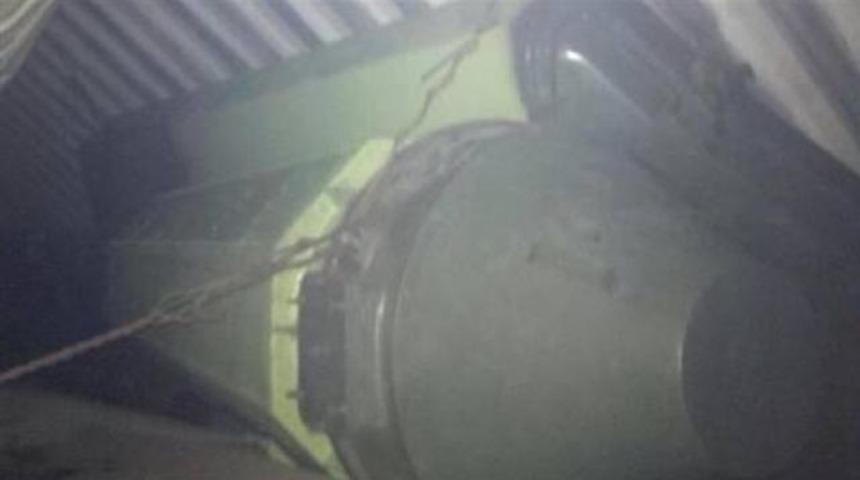 Silah taşıyan gemiye el konuldu