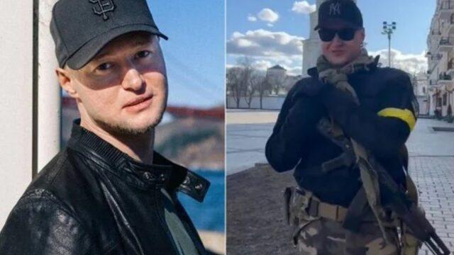 Ukrayna’nın ünlü şarkıcısı Andriy Khlyvnyuk silahıp ülkesini koruyor! Motivasyon şarkısı sosyal medyada olay yarattı