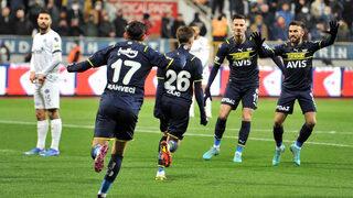 Son dakika: Fenerbahçe Paşa'da moral buldu! 90+'da gelen golle 3 puan...