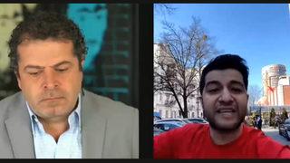 Kiev'de yaşayan Türk, Hikmet Samet Alemdar sesi titreyerek anlattı! Cüneyt Özdemir 'Hikmet’in tercihi film olur' diyerek paylaştı