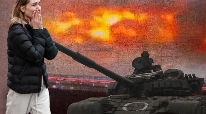 Son dakika haberleri | Ukrayna, Rus ordusuna ait helikopteri düşürdü! Sivilleri hedef alan Rusya Kiev'e ilerliyor