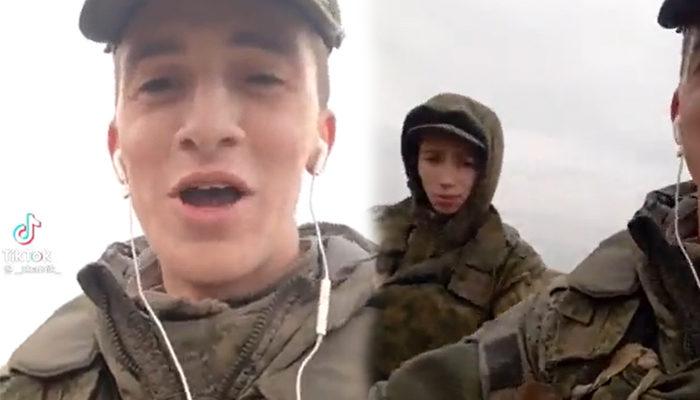 O anlar sosyal medyada viral oldu! Savaştaki Rus askerleri “Ses Ver Adana Zirveden Selam” şarkısını söyledi