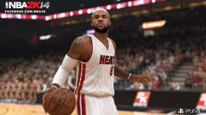İşte PS4'l&uuml; NBA 2K14 (Video)