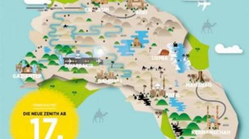 Alman dergisi T&uuml;rkiye'yi b&ouml;ld&uuml;