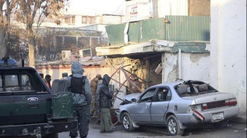 Kabil'de Türk Büyükelçiliği'nin olduğu caddede bombalı saldırı meydana geldi