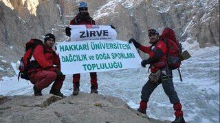 Cilo Dağı'na tırmanan 4 dağcıya 3'er ay hapis
