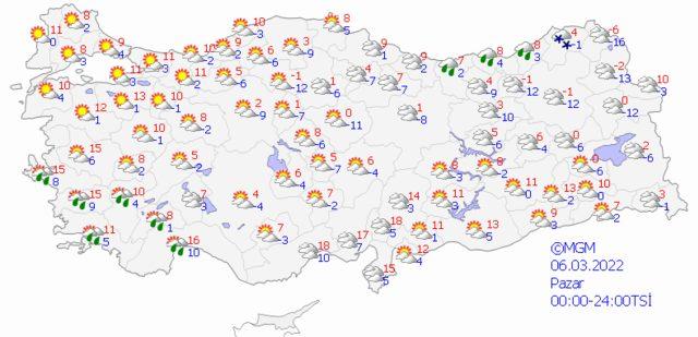 2 Mart 2022 Çarşamba hava nasıl olacak?