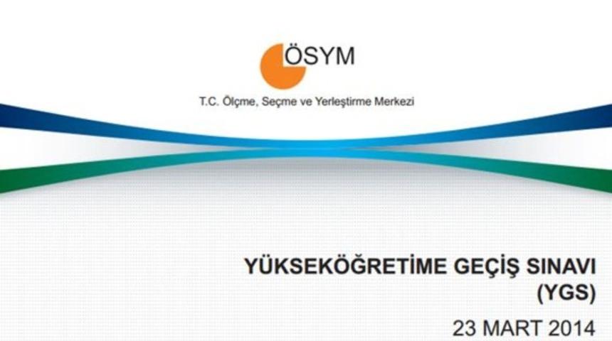 YGS 2014 soru ve cevapları