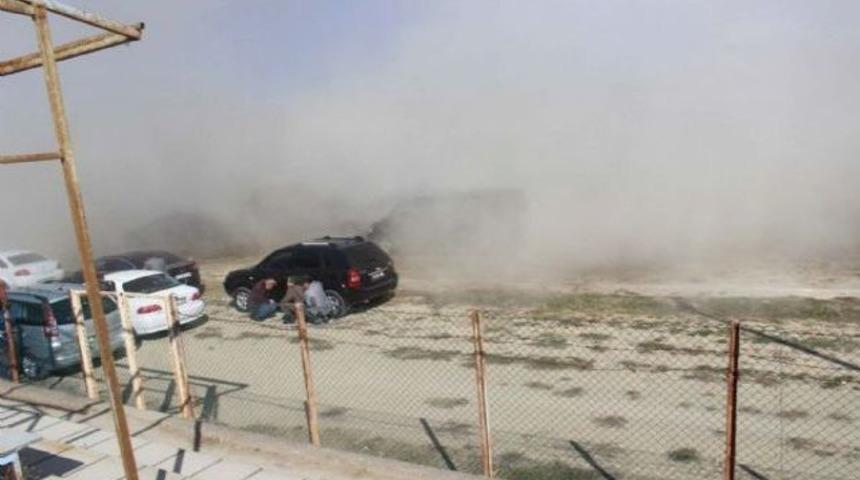 Bakan tozu dumana kattı