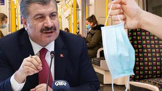 SON DAKİKA: Maske zorunluluğu kaldırıldı! Tüm Türkiye'nin beklediği haberi Bakan Koca duyurdu