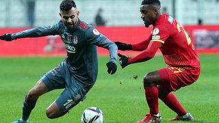 Kayserispor, Beşiktaş'ı yenerek Türkiye Kupası'nda yarı finale yükseldi