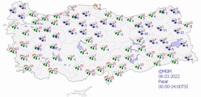 3 Mart 2022 Perşembe hava nasıl olacak?