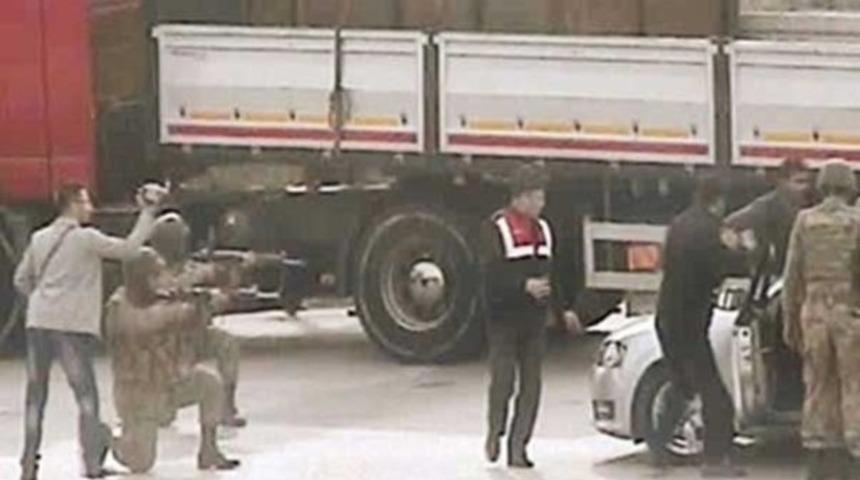 'TIR'ı verin, yoksa çatışma çıkar'